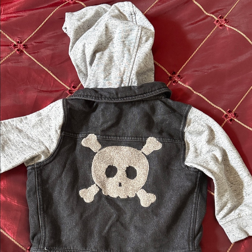 Baby boys Skull Design Hooded Jacket